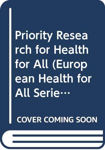 Priority Research for Health for All