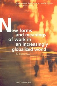 Beispielbild fr New Forms and Meanings of Work in an Increasing Globalized World zum Verkauf von medimops