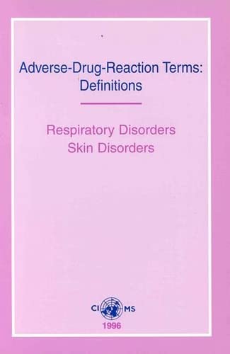Stock image for Adverse Drug Reaction Terms - Definitions: for sale by NEPO UG