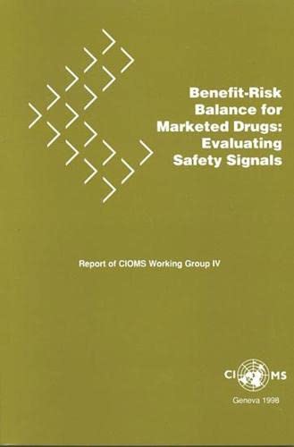 Stock image for Benefit-Risk Balance For Marketed Drugs Council for International Organizations of Medical Sciences for sale by Langdon eTraders