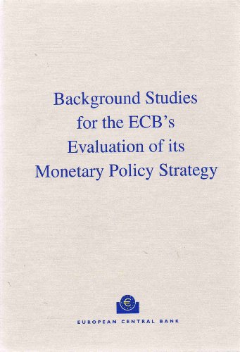 Imagen de archivo de Background Studies for the Ecb's Evaluation of Its Monetary Policy Strategy a la venta por ThriftBooks-Dallas