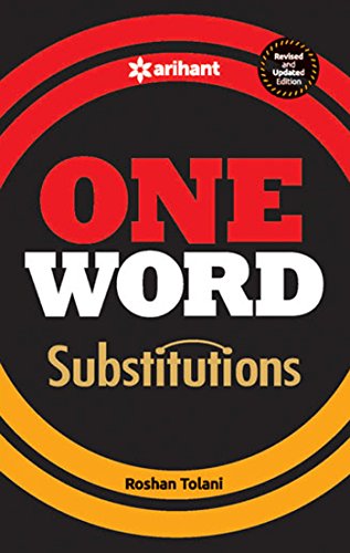 Stock image for One word substitution for sale by Books Puddle