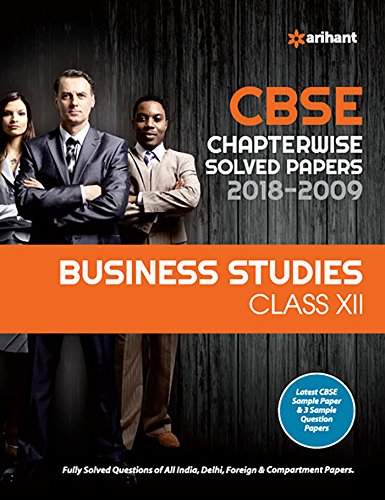 Stock image for CBSE Chapterwise Solved Paper Business Studies Class 12 for 2018-2019 for sale by Books Puddle