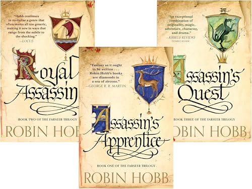 Beispielbild fr The Complete Farseer Trilogy: Assassin's Apprentice, Royal Assassin, Assassin's Quest - 3 books set zum Verkauf von Bookstore99