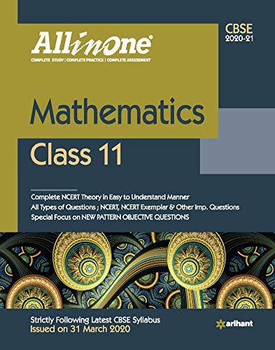 9789324197948: CBSE All In One Mathematics Class 11 for 2021 Exam