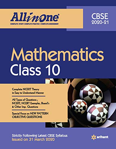 Imagen de archivo de CBSE All In One Mathematics Class 10 for 2021 Exam a la venta por Books Puddle