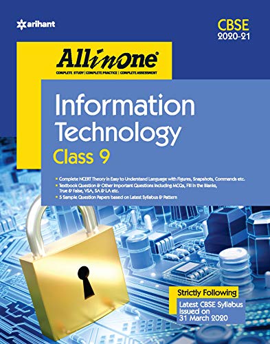 Stock image for CBSE All In One Information Technology Class 9 for 2021 Exam for sale by Books Puddle