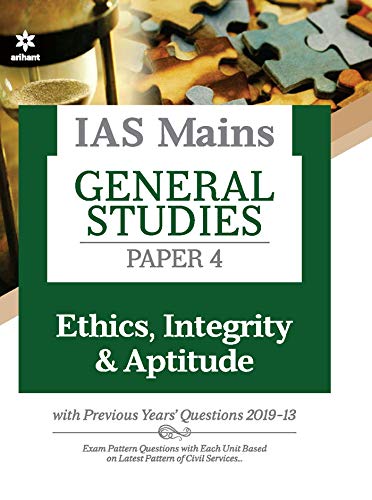 Stock image for IAS Mains Paper 4 Ethics Integrity & Aptitude 2021 for sale by Books Puddle