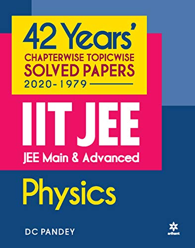 Stock image for 42 Years Chapterwise Topicwise Solved Papers (2020-1979) IIT JEE Physics (Old Edition) for sale by Books Puddle