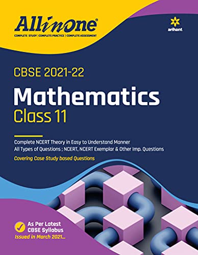 9789325299719: CBSE All In One Mathematics Class 11 for 2022 Exam