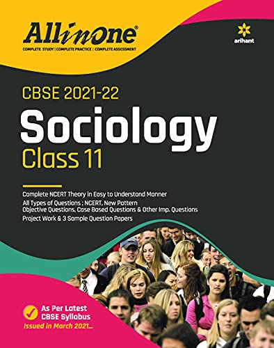 9789325790865: CBSE All In One Sociology Class 11 for 2022 Exam