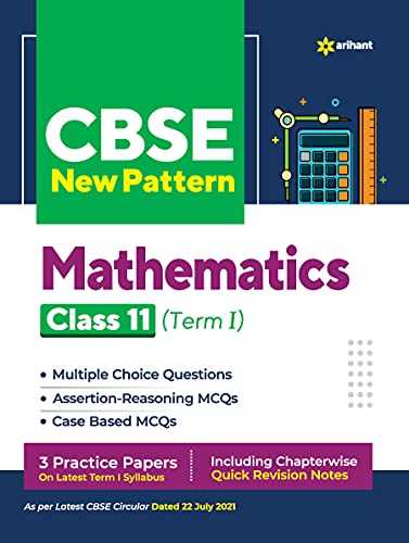 Stock image for CBSE New Pattern Mathematics Class 11 for 2021-22 Exam (MCQs based book for Term 1) for sale by Books Puddle