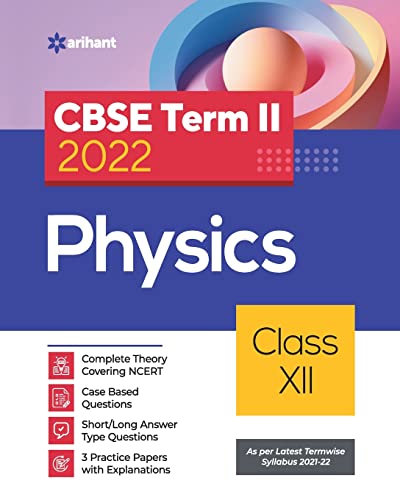 Stock image for CBSE Term II Physics 12th for sale by GF Books, Inc.