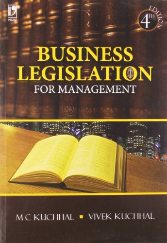 Stock image for Business Legislation for Management for sale by dsmbooks