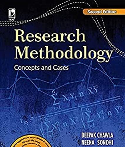 Stock image for Research Methodology : Concept and Cases for sale by Majestic Books