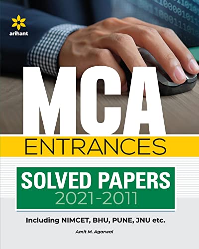 Stock image for MCA Entrances Solved Papers (2021-2011) for 2022 Exam for sale by Books Puddle