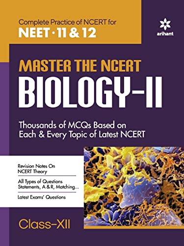 Beispielbild fr Master The NCERT for NEET Biology - Vol.2 zum Verkauf von Monster Bookshop