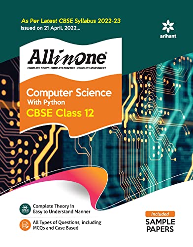 Stock image for CBSE All In One Computer Science with Python Class 12 2022-23 Edition (As per latest CBSE Syllabus issued on 21 April 2022) for sale by Books Puddle