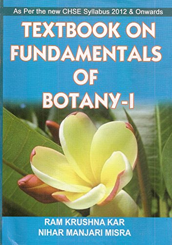 Imagen de archivo de Textbook on Fundamentals of Botany-I a la venta por Books Puddle