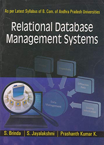 Stock image for Relational Database Management System B.Com II AP Uni. for sale by Books Puddle