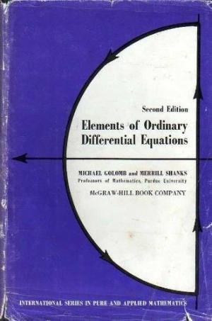 9789327239089: Elements of Ordinary Differential Equations with Applications