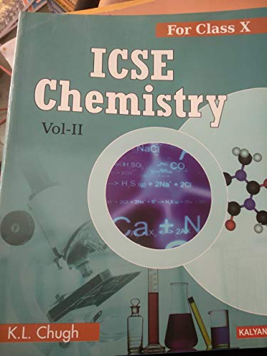 Stock image for ICSE Chemistry Xth for sale by dsmbooks