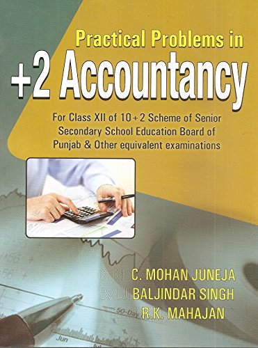 9789327240917: Practical Problems in +2 Accountancy (Punjab) for XIIth