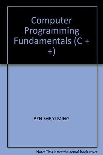 pot willekeurig Eindig computer fundamentals programming in c - AbeBooks