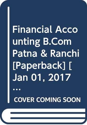 Stock image for Financial Accounting B.Com Patna & Ranchi for sale by Books Puddle