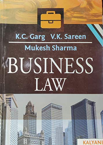 Stock image for Business Law B.Com (Hons.) 1st and 2nd Sem. MD Uni. for sale by Books Puddle