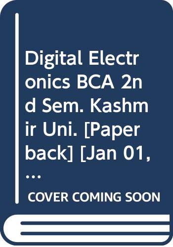 Immagine dell'editore per Digital Electronics BCA 2nd Sem. Kashmir Uni. venduto da Majestic Books