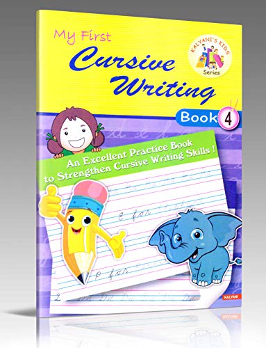 Stock image for My first Cursive Writing Book-4 for sale by Books Puddle