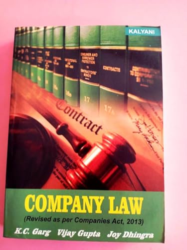 Stock image for Company Law B.Com 4th Sem. Dibrugarh Uni. for sale by Books Puddle