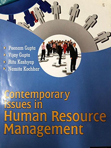 Beispielbild fr Contemporary Issues in Human Resource Management BBA 6th Sem. GNDU zum Verkauf von Books Puddle