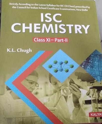 Stock image for ISC Chemistry Part - I (Vol. I & II) XIth for sale by dsmbooks