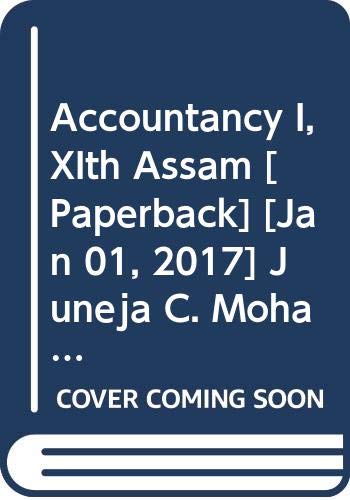 Stock image for Accountancy I, XIth Assam for sale by Books Puddle