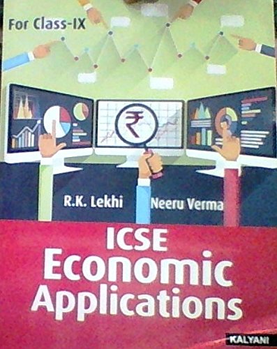 Stock image for ICSE Economic Applications IXth for sale by Books Puddle