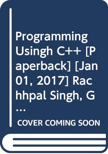 Stock image for Programming Usingh C++ for sale by Books Puddle