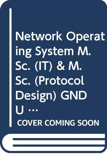 Stock image for Network Operating System M.Sc. (IT) & M.Sc. (Protocol Design) GNDU for sale by Books Puddle