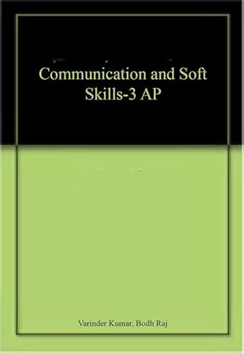 Stock image for Communication and Soft Skills-3 AP for sale by Majestic Books