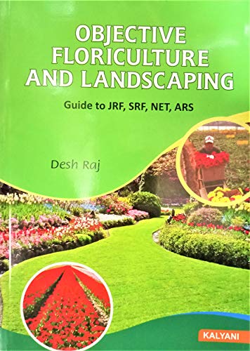 Stock image for Objective Floriculture and Landscaping: Guide to JRF SRF NET ARS (PB) for sale by Books Puddle
