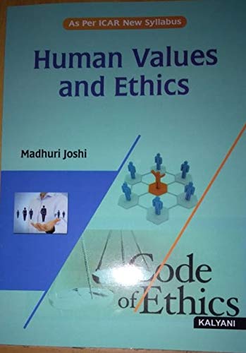 Imagen de archivo de Human Values & Ethics B.Sc. (Ag) ICAR (Prinsika) a la venta por Books Puddle