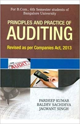 Imagen de archivo de Auditing B.Com 3rd Year 4th Sem. CBCS a la venta por Books Puddle