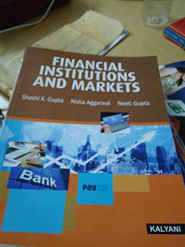 Stock image for Financial Institutions and Markets A.I' for sale by Books Puddle