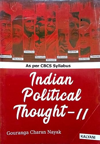 Stock image for Indian Political Thought-II CBCS Orissa 1ST Edn. for sale by Books Puddle