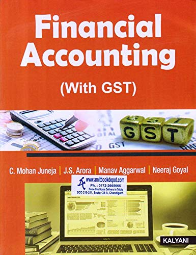 Stock image for Financial Accounting (with GST) BBA 1st Sem. Pb. Uni. for sale by Books Puddle