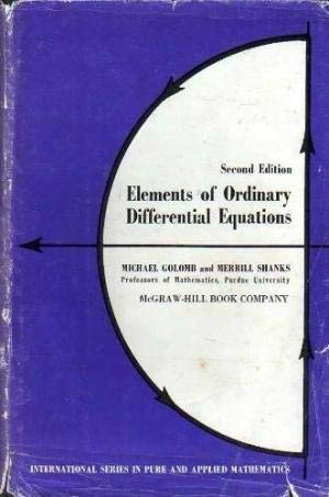 9789327294156: A Course on Ordinary and Partial Differential Equations with Applications 5TH Edn.