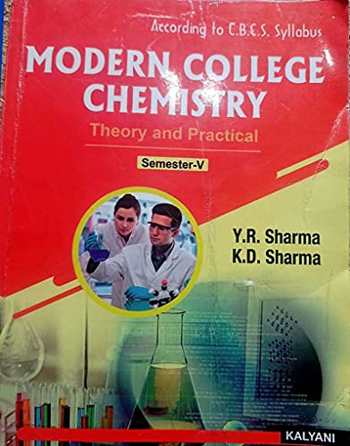 Imagen de archivo de Modern College Chemistry Theory & Practical B.Sc. Hons. 5th Sem. Odisha a la venta por Books Puddle