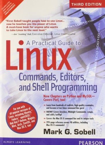 Stock image for A Practical Guide to Linux: Commands, Editors, and Shell Programming for sale by BookHolders