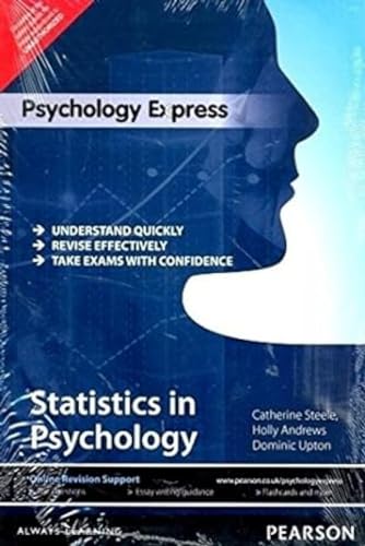 Imagen de archivo de Psychology Express: Statistics in Psychology (Undergraduate Revision Guide) a la venta por Blackwell's